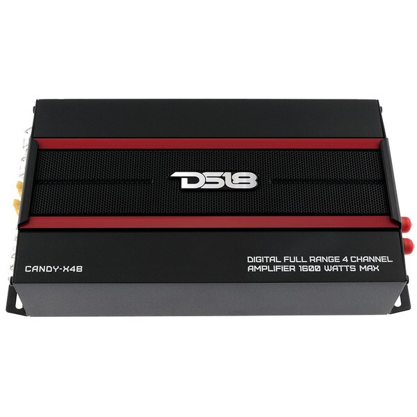Main product image for DS18 CANDY-X4B CANDY 4-Channel Compact Full-Range Class D 1600W Amplifier294-8146